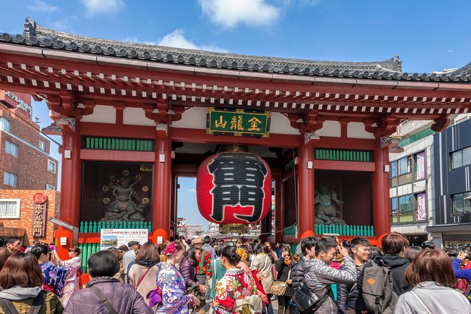 1-Day Tokyo Bus Tour - Asakusa combines temples, shopping, matcha, and lunch