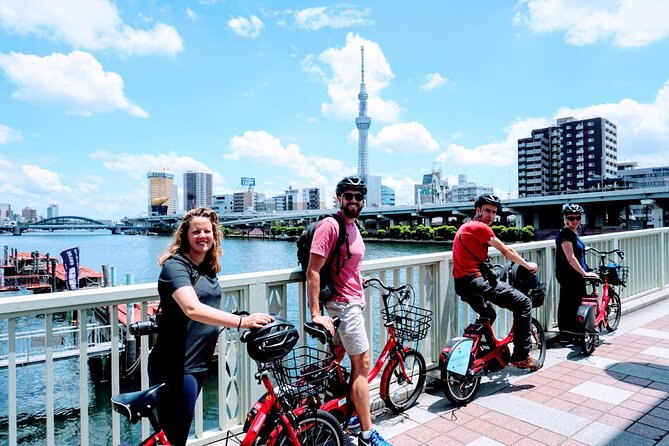 3h Tokyo E-Bike Tour: Hidden Gems, and Local Life with guide - Heat, rain, and what to bring