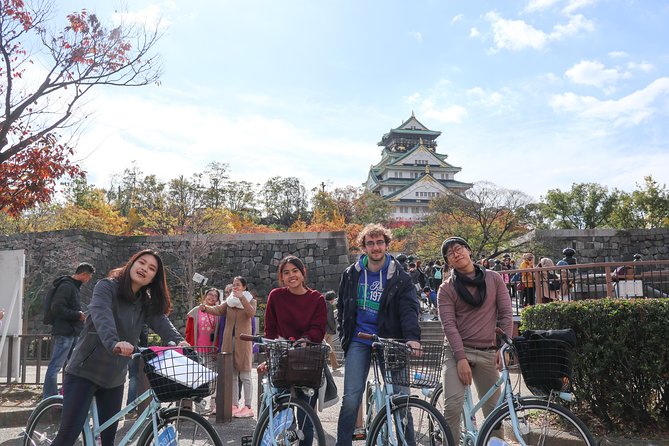 5-Hour Osaka Bike Tour to the Neighborhood of Osaka Castle - Osaka Tenmangu Shrine and the basics of worship