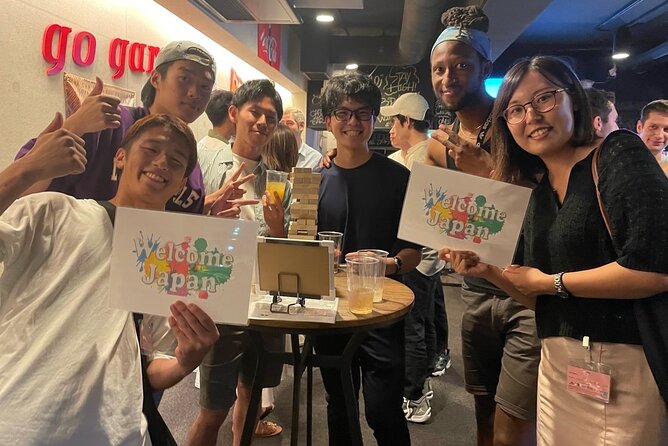 All You Can Drink Meet Locals Adventure Osaka International Party - Key points at a glance