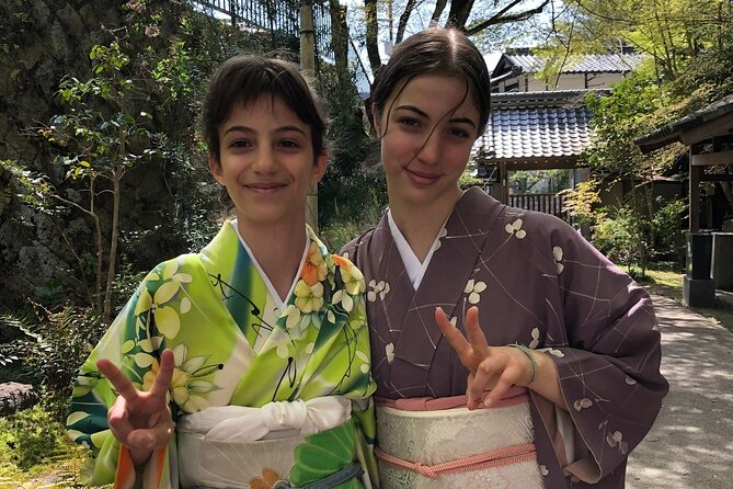 An Amazing set of Cultural experience: Kimono, Tea Ceremony and Calligraphy - The temple setting and the feeling of the visit