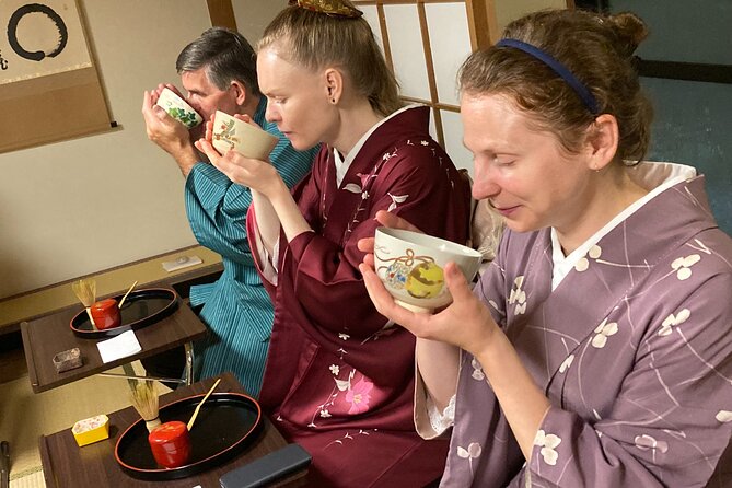 An Amazing set of Cultural experience: Kimono, Tea Ceremony and Calligraphy - Who will enjoy this most