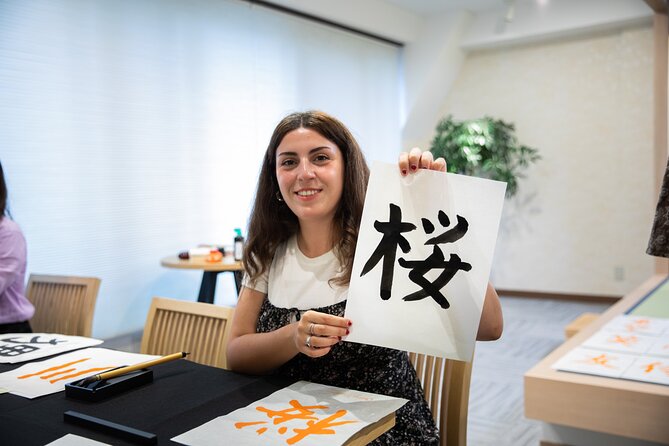 Asakusa Calligraphy Workshop Craft Your Own Art in Tokyo - What You Take Home