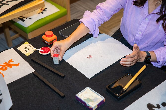 Asakusa Calligraphy Workshop Craft Your Own Art in Tokyo - The Instructor Makes a Difference