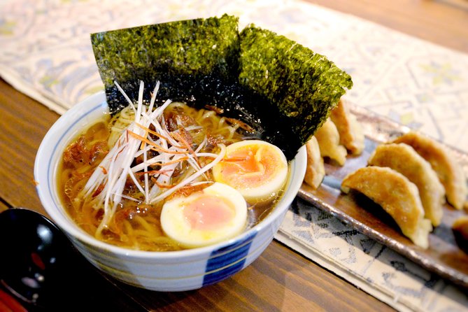 Asakusa Classic Ramen & Crispy Gyoza Cooking Class - Masa and Junko set the tone