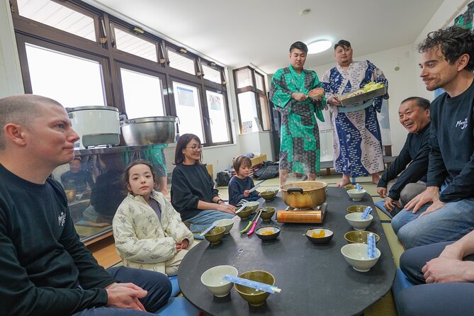 Authentic Sumo Experience in Tokyo: Enter the Sanctuary - Inside a former stable: dining room, bath, and practice area