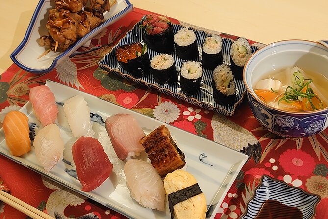 Authentic SUSHI Course Cooking Class - Tamagoyaki with a rectangular pan