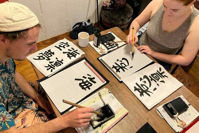 Calligraphy Culture SHODO Experience in Tokyo - Timing, tickets, and cancellation advice