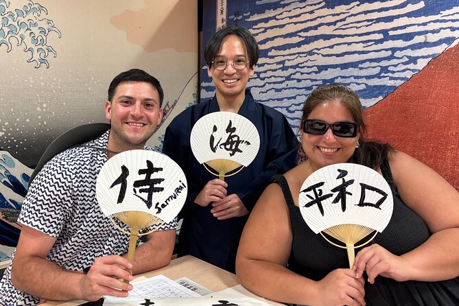 Calligraphy Workshop at Traditional Folk Craft Shop in Hiroshima - Key points at a glance