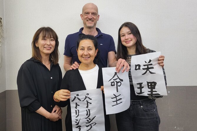 Calligraphy Workshop in Namba, Dotonbori - Pair it with Dotonbori, Nihonbashi, and Kuromon Market