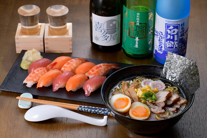 Cozy Tokyo Class: Ramen, Sushi, Sake Pairing & Cultural Exchange - Starting with ramen from scratch