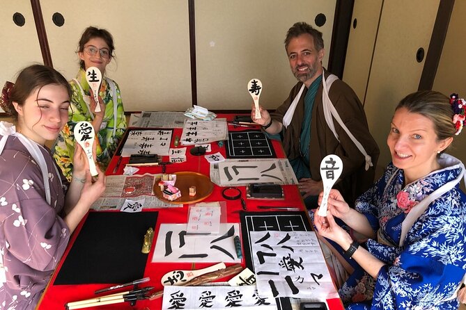 Cultural Activities :Kimono, tea ceremony, Calligraphy and Amulet - Is $171.73 per person good value?