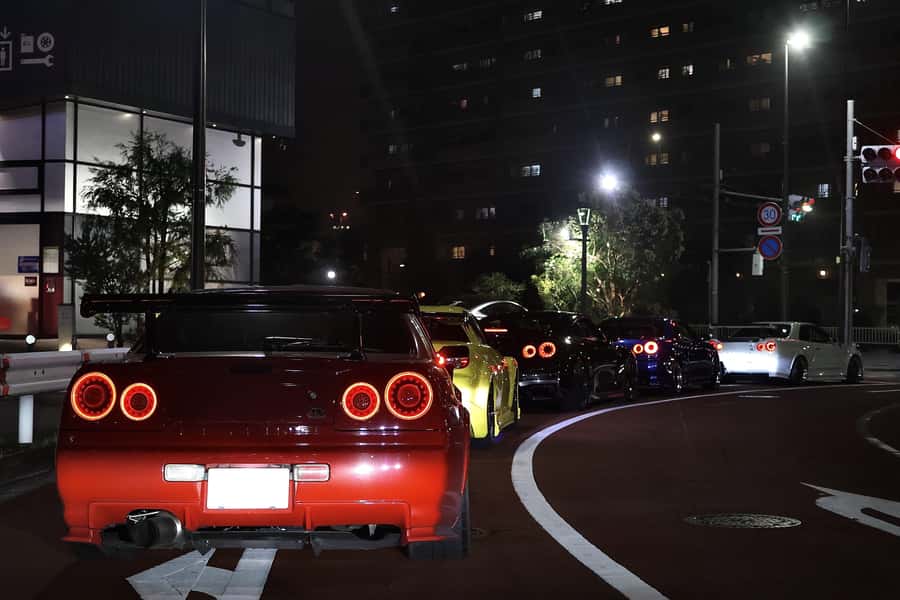Daikoku & Tokyo Private JDM Tour by 700HP R34 GT-R - The drive through Tokyo is part of the show