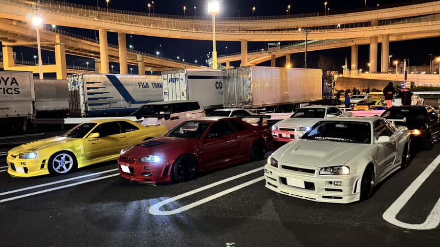 Daikoku & Tokyo Private JDM Tour by 700HP R34 GT-R - Daikoku PA rewards the right expectations