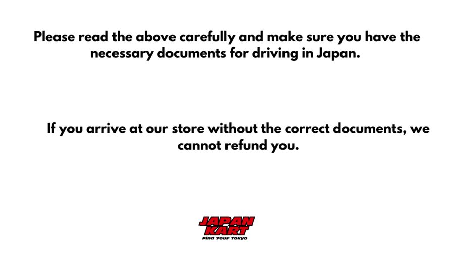 East Tokyo Go-Kart Tour - The paperwork can make or break your booking
