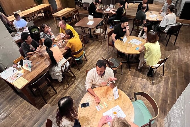 Easy Japanese Speaking Experience and Meet Locals in Shibuya - Topic cards keep the conversation moving