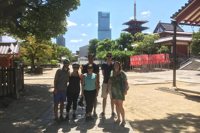 Eat, Drink & Cycle: Osaka Foodie Bike Tour - Sushi and kushikatsu close the morning