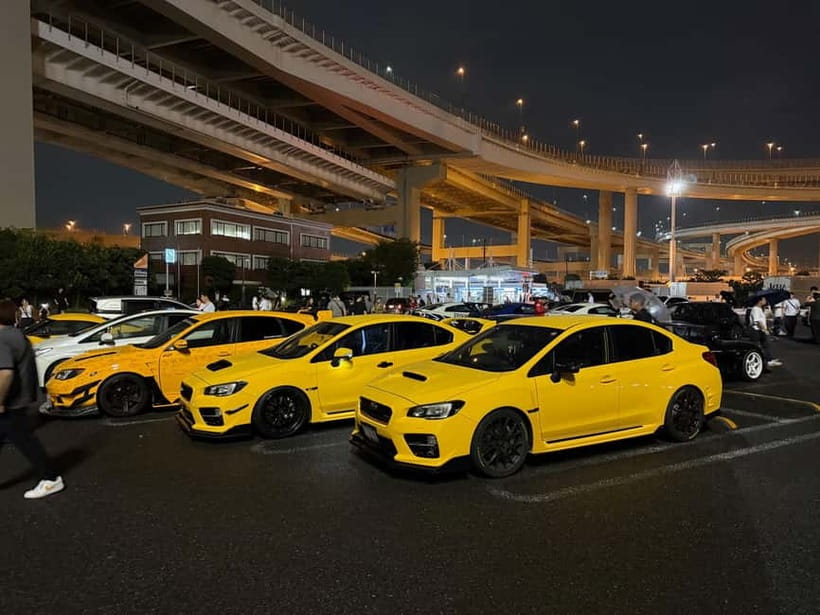 EVO, WRX, Skyline – JDM Night Run to Daikoku Car Meet - Key points to know before booking