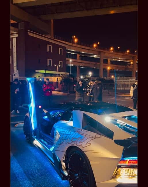 EVO, WRX, Skyline – JDM Night Run to Daikoku Car Meet - Rainbow Bridge and Tokyo Tower add balance