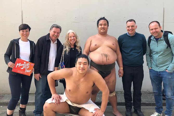 Exclusive Sumo Morning Practice in Tokyo with Photo Opportunity - Walking into the sumo stable