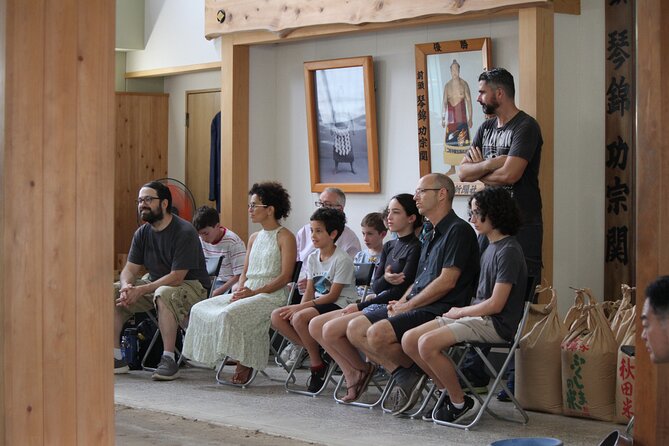 Experience the Sumo World in Tokyo - The Push Test: Fun, But Not a Match