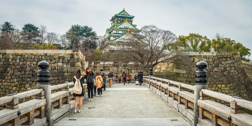 From Kyoto: Nara, Osaka & Kobe Day Trip – 3 Cities in 1 Day - Osaka Castle: one hour around a famous landmark