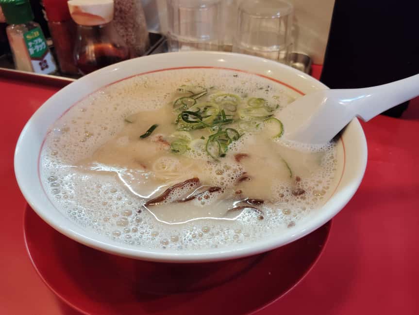 Fukuoka: Nakasu Food Stall Private Guided Tour with Tastings - The second stall and the case for ramen