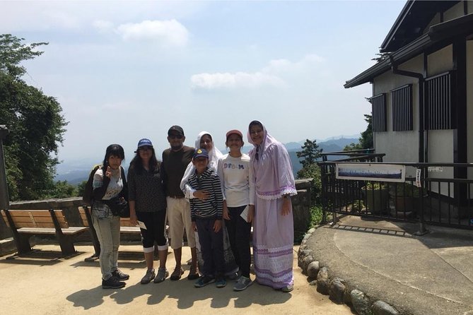 Full Day Hiking Tour at Mt.Takao including Hot Spring - The summit view and the Mt. Fuji gamble