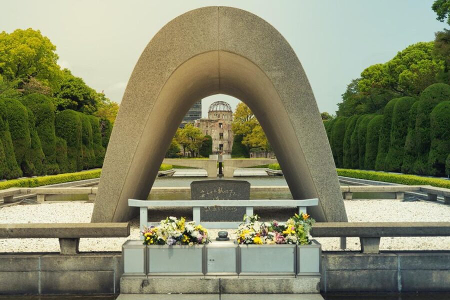Hiroshima: Miyajima Peace Memorial Icons of Peace and Beauty - Peace Memorial Park, the Atomic Bomb Dome, and the weight of the morning