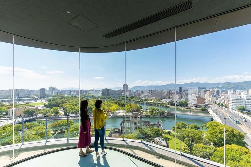 HIROSHIMA ORIZURU TOWER Admission Ticket - Walking the Spiral Slope and the 2045 Nine Hopes Project