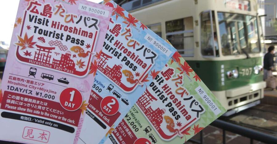 Hiroshima:Visit Tourist Pass(1, 2, 3day and 3day middlearea) - Five things worth knowing before you buy