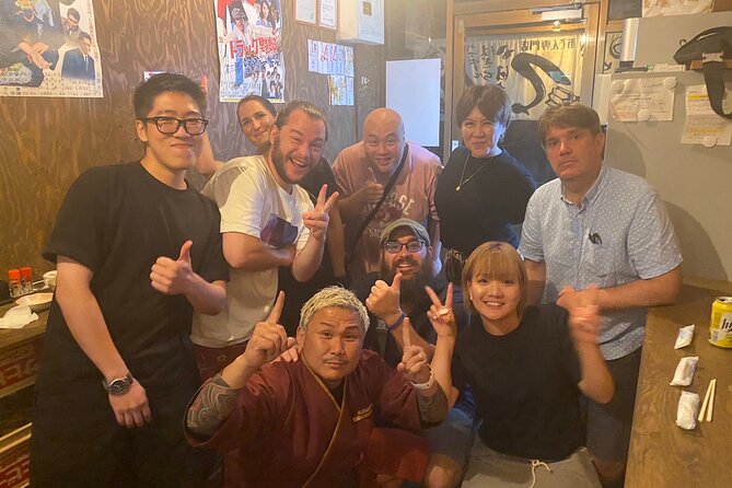 Hungry Osaka Street Food Tour:15 Tastings & 3 Drinks with a Local - Five eateries, five different ways to eat