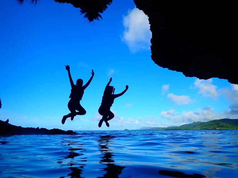 Ishigaki Island: Blue Cave Exploration & Snorkeling Tour - Walking into Ishigaki’s limestone Blue Cave