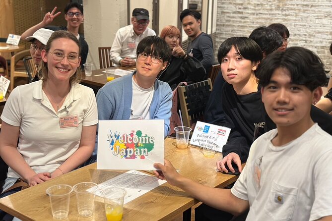 Japanese Speaking Experience Meet the locals Friend Cafe Shibuya - Six conversation rounds, not one long table chat