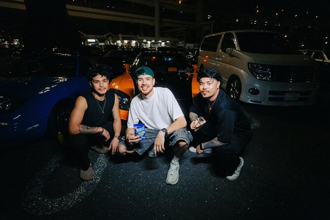 JDM Experience with Fast&Furious RX-7 (English speaking Driver) - Daikoku Parking Area and the real car meet