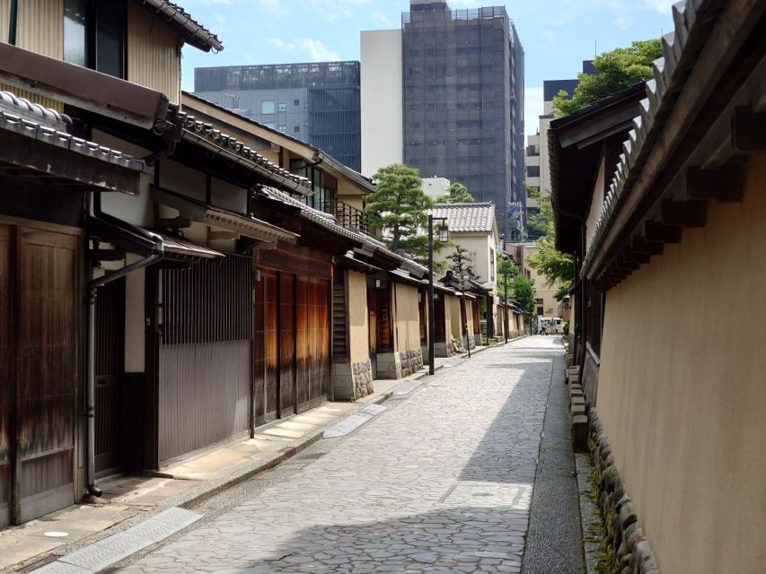 Kanazawa: Samurai, Matcha, Gardens and Geisha Full-Day Tour - Kanazawa Castle connects power, stone, and gardens