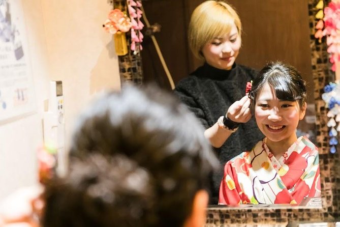 Kimono and Yukata Experience in Kyoto - Add hair styling and makeup only if you want the full look