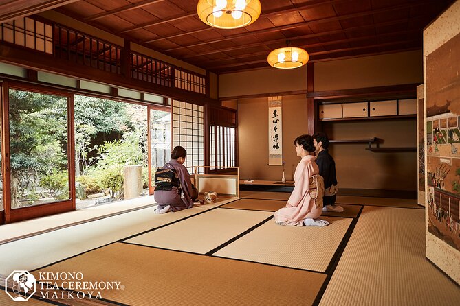 Kimono Tea Ceremony at Kyoto Maikoya, NISHIKI - The Nishiki location and timing