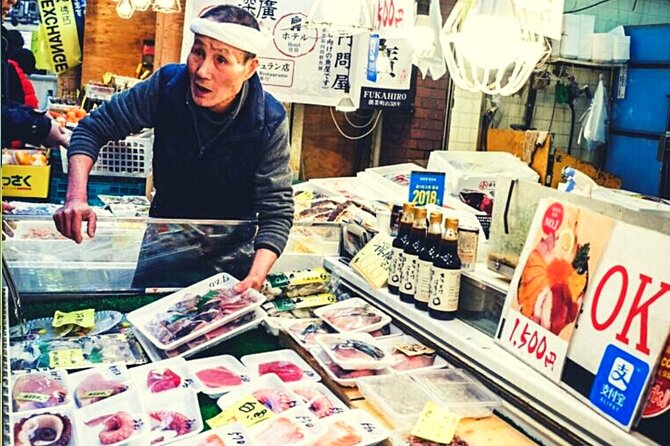 Kuromon Market Tour: All inclusive 6~8 Dishes & 3~4 samplings - Families, picky eaters, and first-time food explorers
