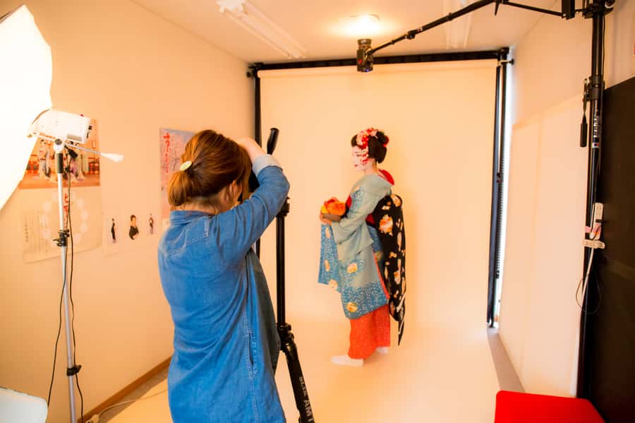 Kyoto: 2-Hour Maiko Makeover and Photo Studio Shoot - A professional studio photo session