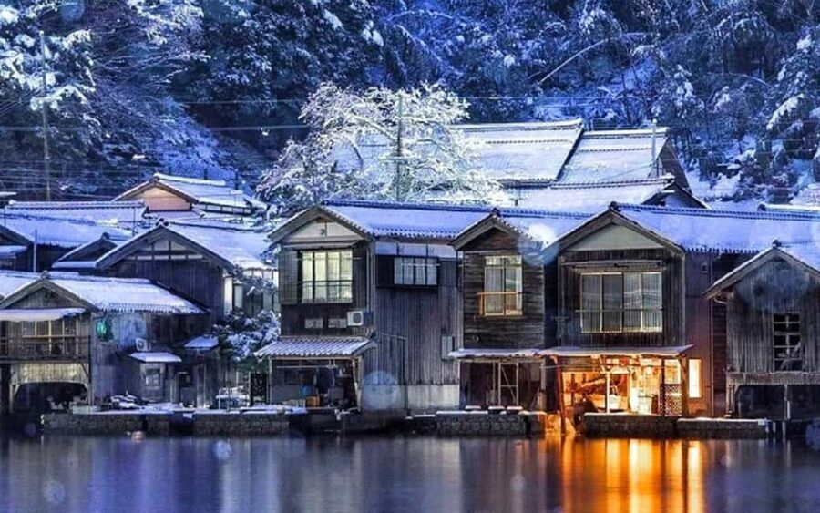 Kyoto Amanohashidate,Ine Bay Trip with Optional boat/Ropeway - The optional Ine Bay boat ride
