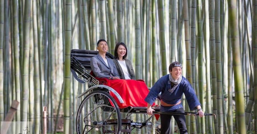 Kyoto: Arashiyama Customized Rickshaw Tour & Bamboo Forest - Nonomiya Shrine and the shorter 45-minute route