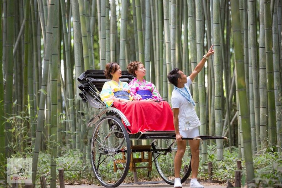 Kyoto: Arashiyama Customized Rickshaw Tour & Bamboo Forest - Rakushisya and the poetry of old Arashiyama