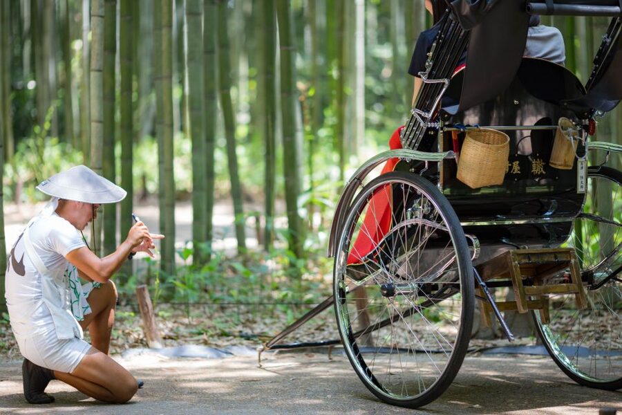 Kyoto: Arashiyama Customized Rickshaw Tour & Bamboo Forest - Seating, weather, and family considerations