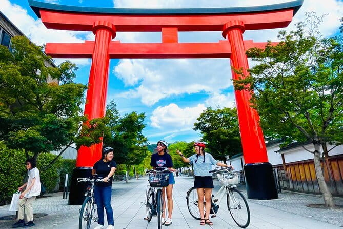Kyoto E-Bike Tour of Hidden Gems, Backstreets and Temples - Shimogamo Shrine and its ancient forest setting