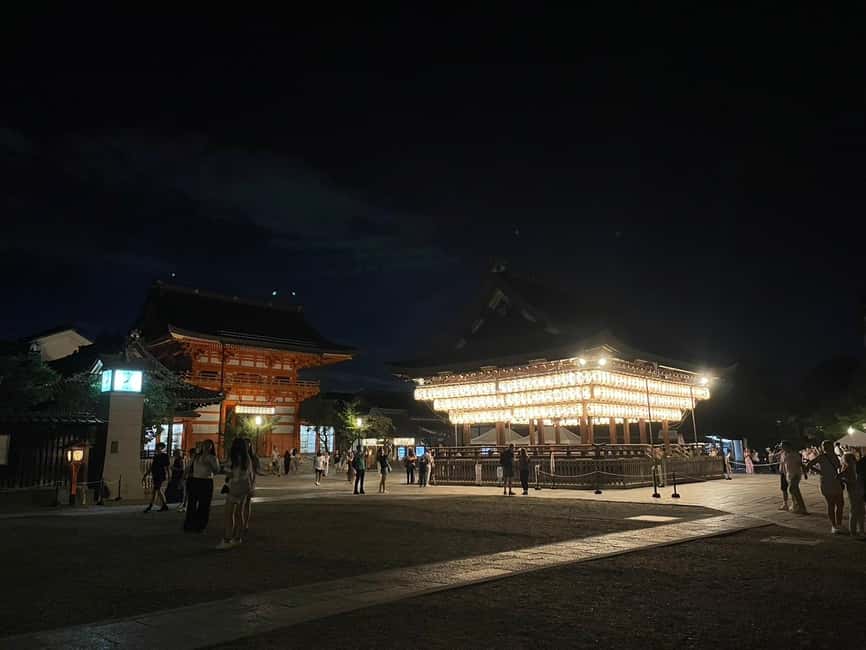 Kyoto: Gion & Geisha District Night Time Walking Tour - Yasaka Shrine and Kyoto’s festival life