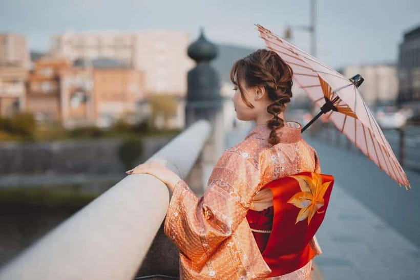 Kyoto Gion Kiyomizudera Kimono Yukata Hairstyle | Photoshoot - Who will enjoy this most