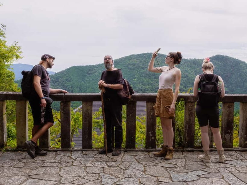 Kyoto: Hike and Hot Springs in Kurama - The cedar forest climb to Kurama Temple