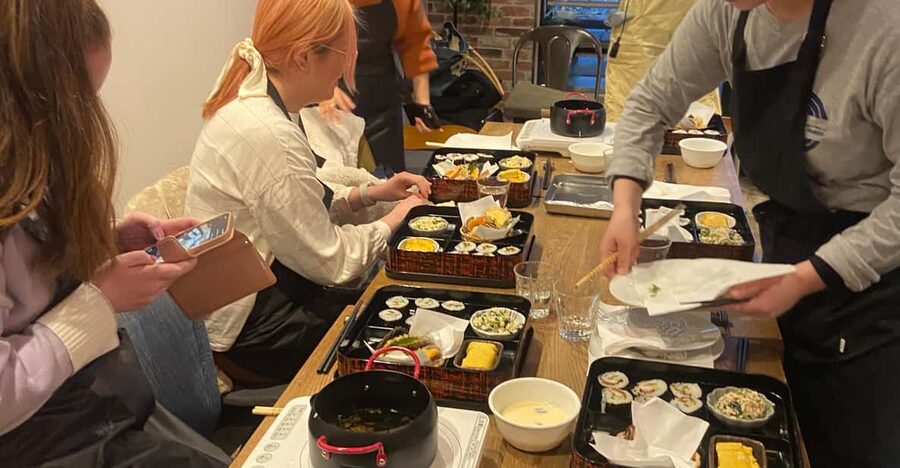 Kyoto: Japanese Washoku Bento Small Group Cooking Class - Small details that make the class work