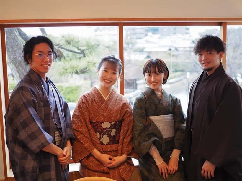 Kyoto Kimono Rental mimosa |Kimono/Yukata Rental Couple Plan - Walking Around Kodaiji and Kiyomizu